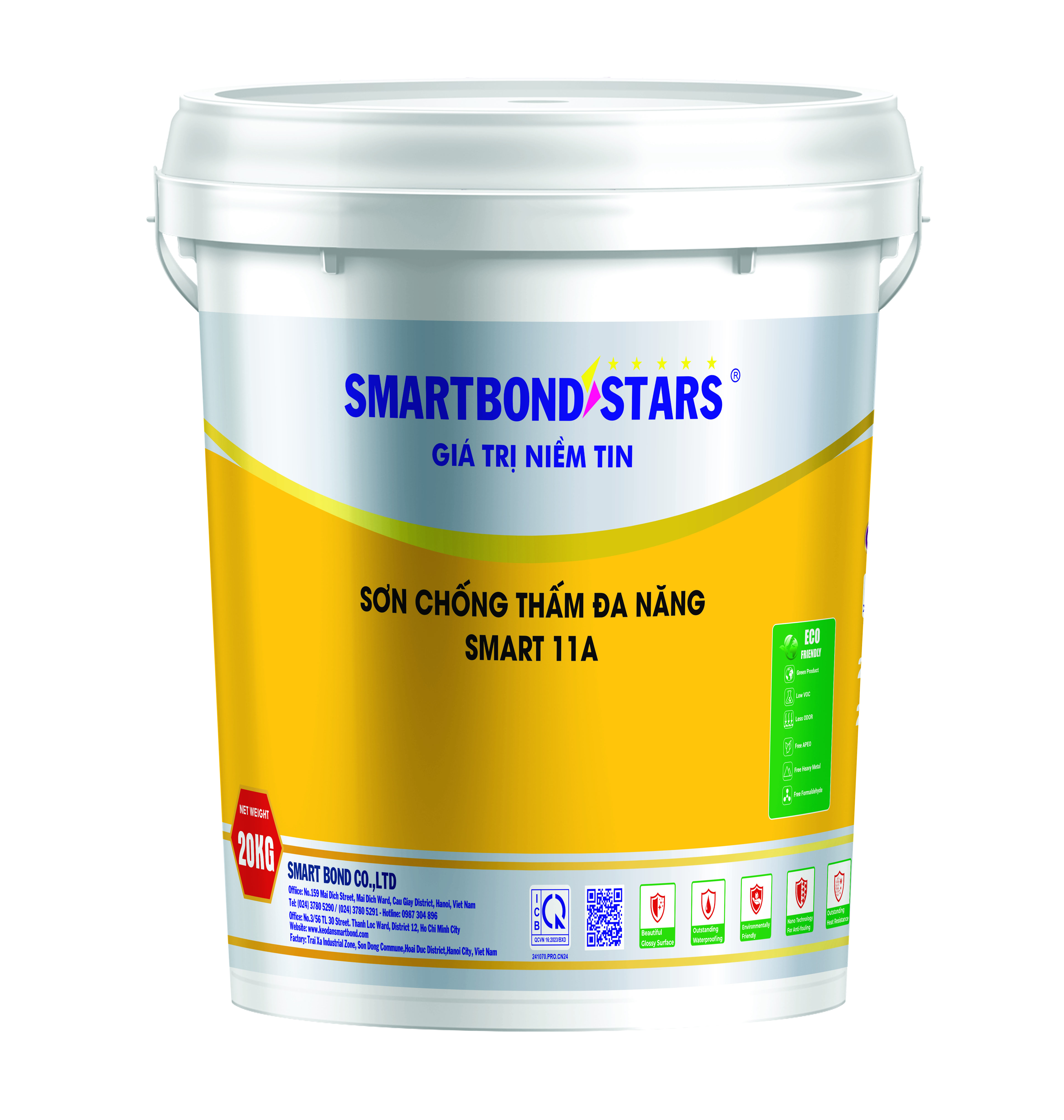 CHỐNG THẤM ĐA NĂNG SMART 11A CHỐNG THẤM ĐA NĂNG SMART 11A